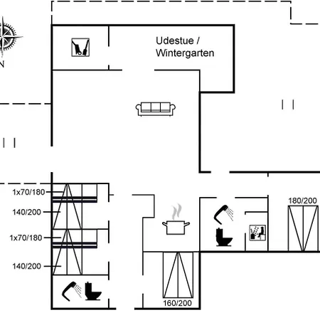 Alrich - 500m From The Sea By Interhome Prázdninový dům